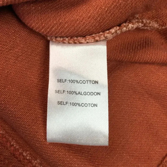 NWT Whiteroom+Cactus Womens Orange Belted Long Sleeve Button Front Jacket Large - Picture 9 of 12